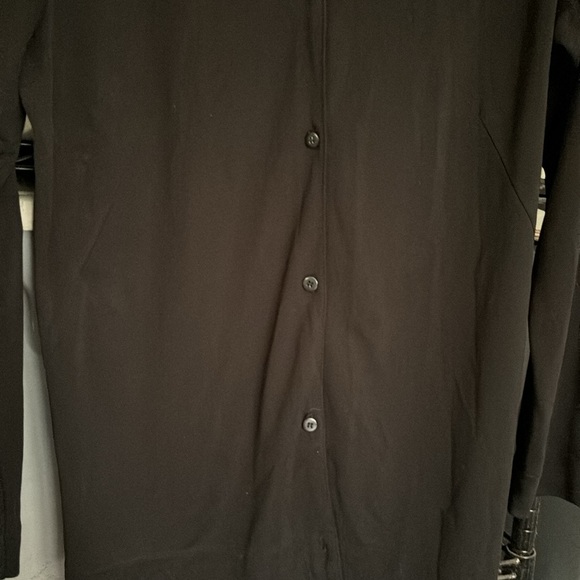 Villager A Liz Claiborne Company Black Light Jacket Cover Up Button Cardigan M - Picture 5 of 16